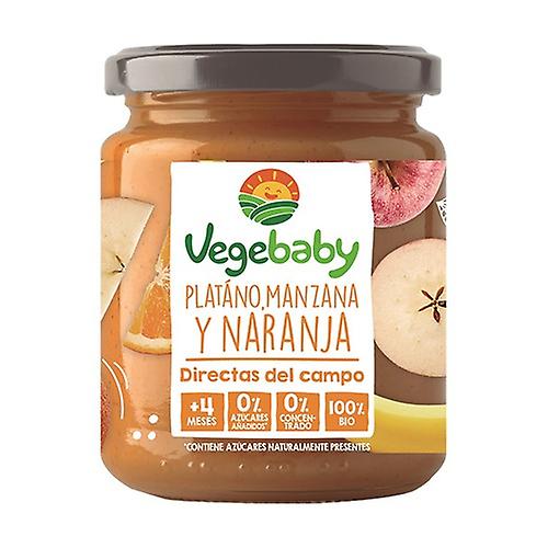 Pear, Apple and Orange Puree 190 g (Orange - Fruits - Banana - Apple)