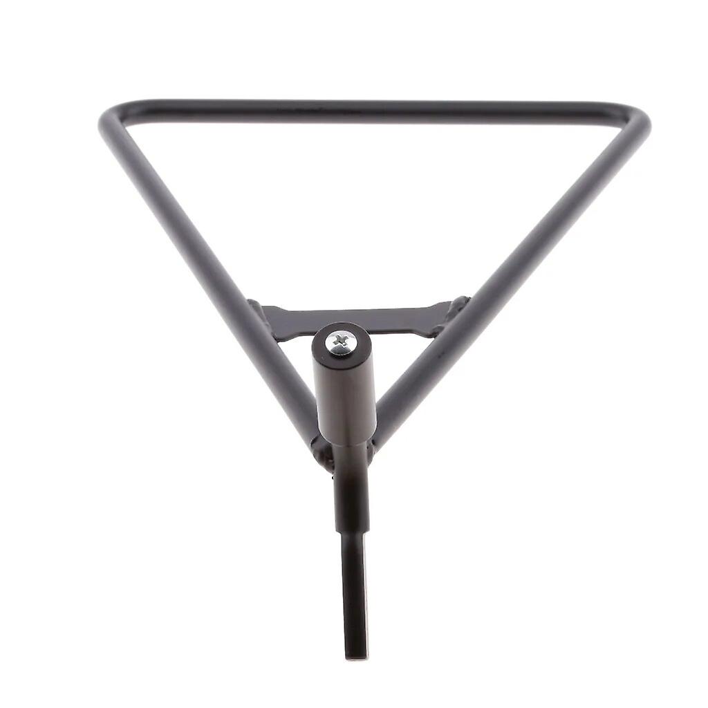 Triangular black side stand, universal for a Motocross motorcycle~3415