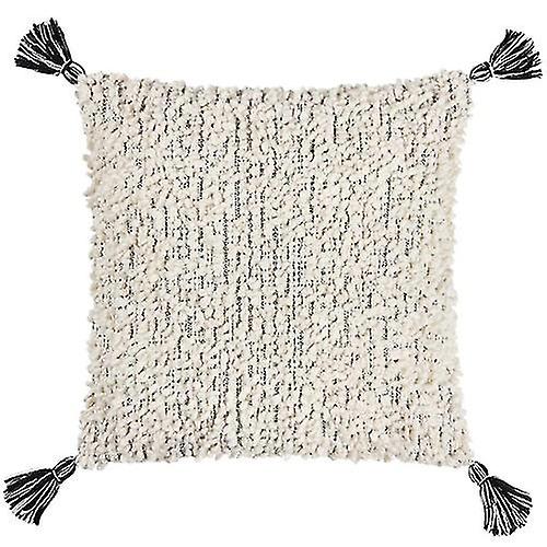 Hoem Cambre Bouclé Tassel Cushion Cover