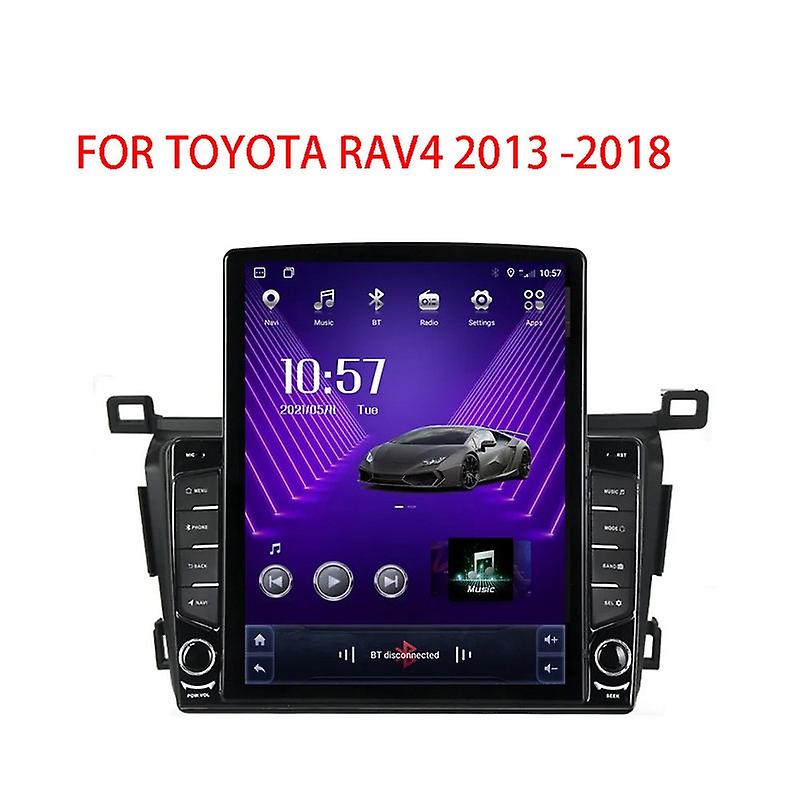 9.7" Android For TOYOTA RAV4 2013 -2018 Tesla Type Car Radio Multimedia Video Player Navigation GPS
