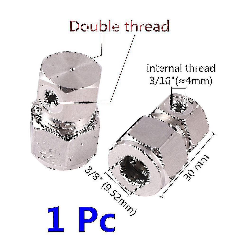 High-Pressure Atomization System Non-Slip Lock End Cap Connector for 3/8" Water Pipe