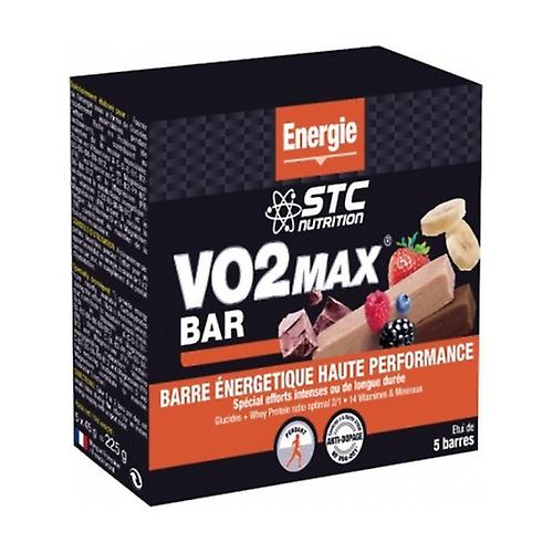 VO2Max Chocolate Energy Bars 5 bars of 45g