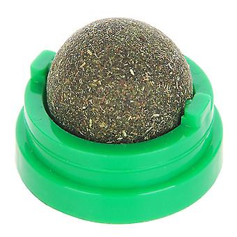Catnip Balls, Edible Kitty Toys For Cats Lick3pcsgreen