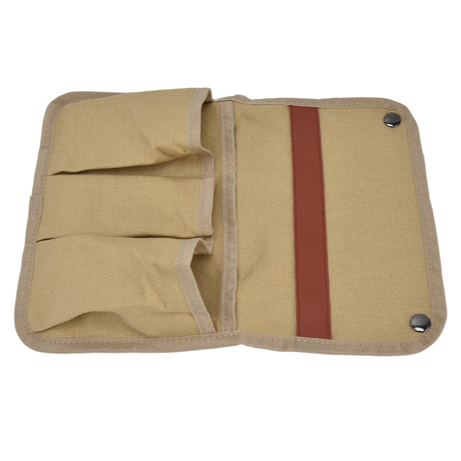 Storage Hanging Bag Portable Light Weight Side Multifunctional Chair Armrest Storage Bag for Outdoor Camping PicnicKhaki
