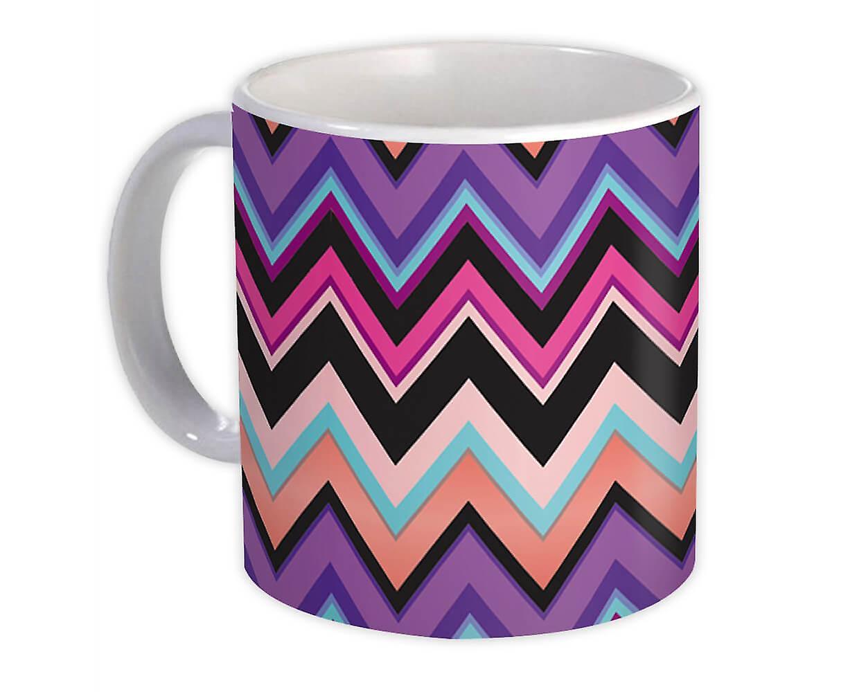 Gift Mug: Chevron Colorful