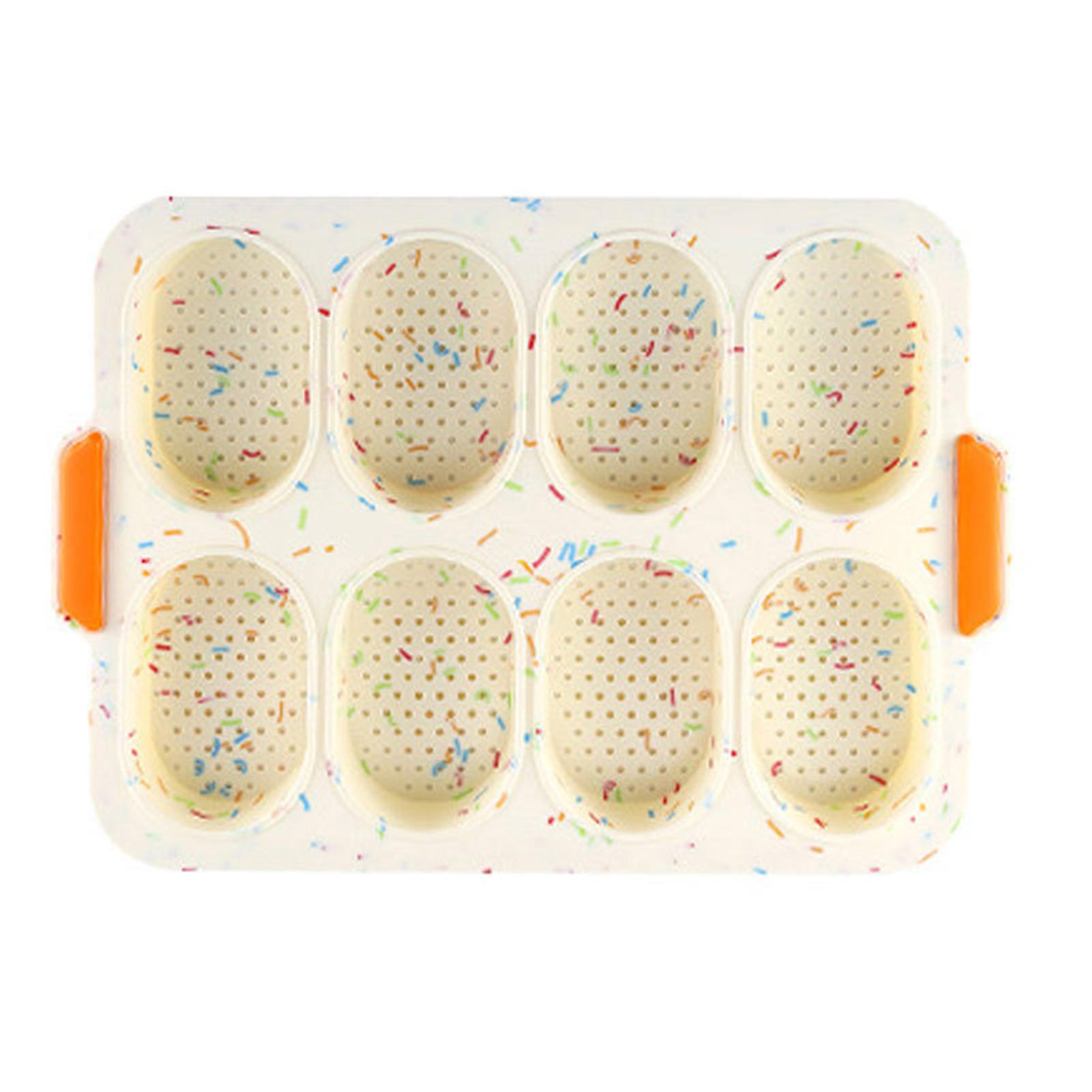 Silicone Baguette-Bread Stencils Non Stick Food Grade Soft DIY Bread Bakeware for DIY Cake
