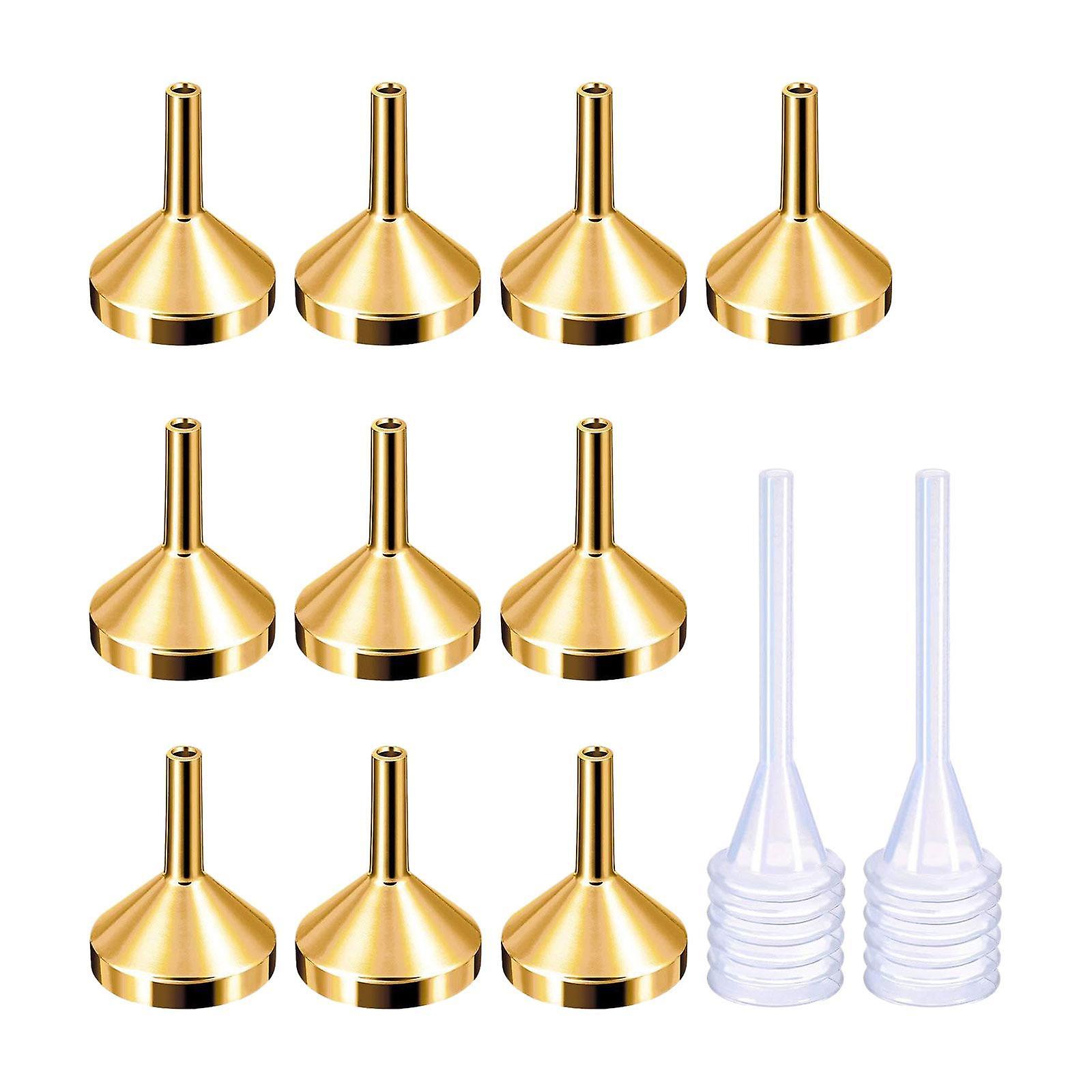 10 Pieces Mini Funnel Lightweight Multipurpose for Filling Lotion Conditions