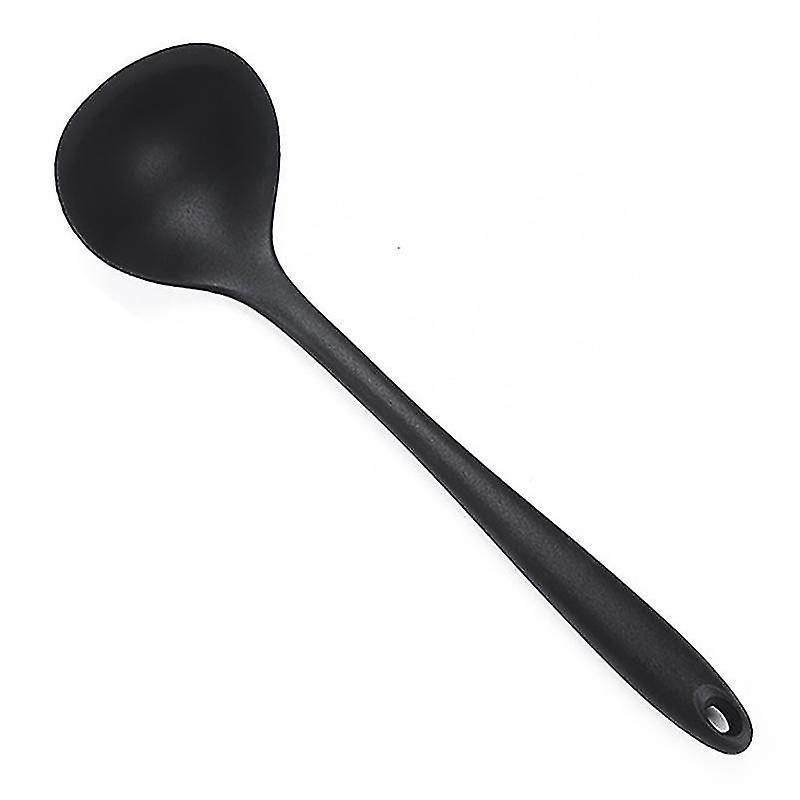 (black) Large soup spoon household kitchen utensils
