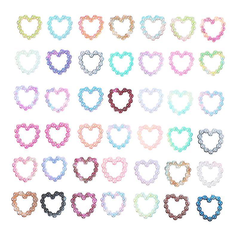 200pcs Resin Beads Charms