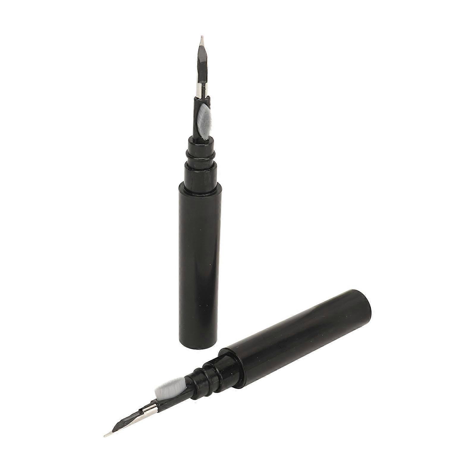 2 Pcs Earbud Cleaning Pen with Dust Removal Brush for Electronics