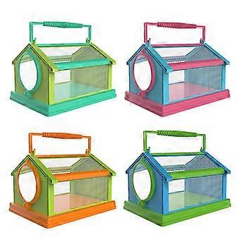 Portable Insect Butterfly Habitat Cage Terrarium Folding Outdoor Insect Viewer