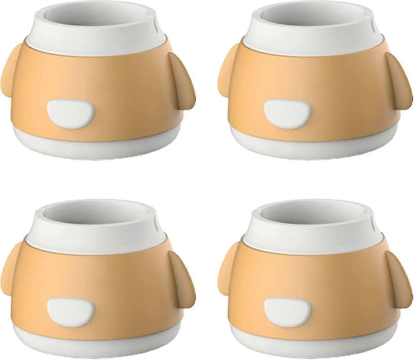 Silicone chair leg floor protector mat cap