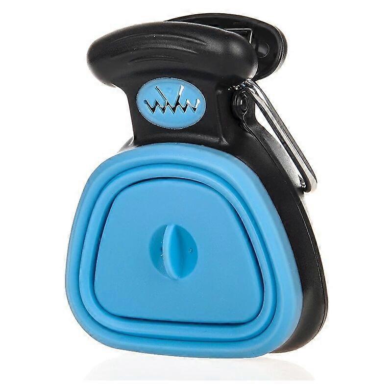 Dog Pet Pooper Scooper with Collapsible Garbage Bag Portable Dog Waste Cleaning Tool Pet Shovels