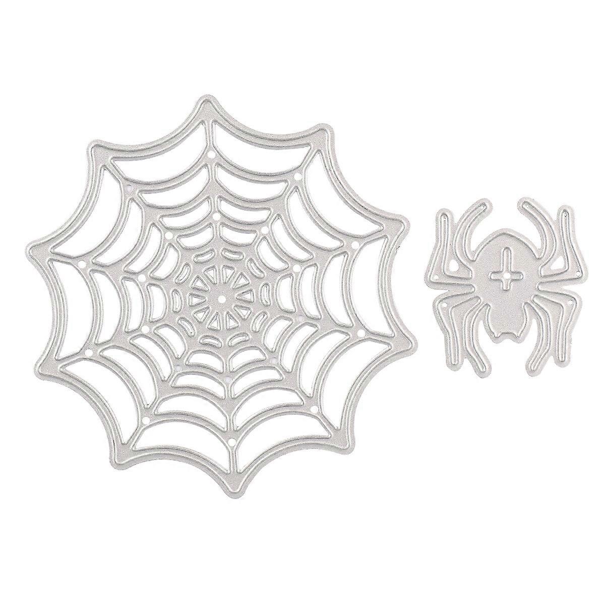 Cutting Dies DIY Stencil Template Mould Spider Web Pattern Embossing Stencil