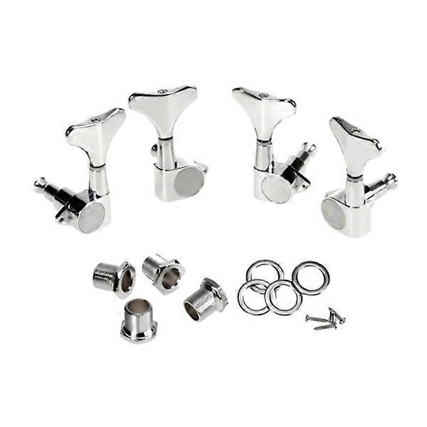 4 Pcs Bass Guitar Tuners Machine Heads Bass Machine Heads Guitar String Tuning Pegs