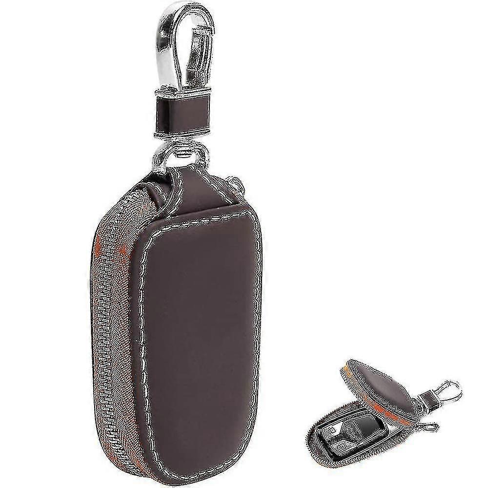 Car Key Case H Car Key Chain Bag Car Remote Key Fob For Car Keychain Zipper Bag