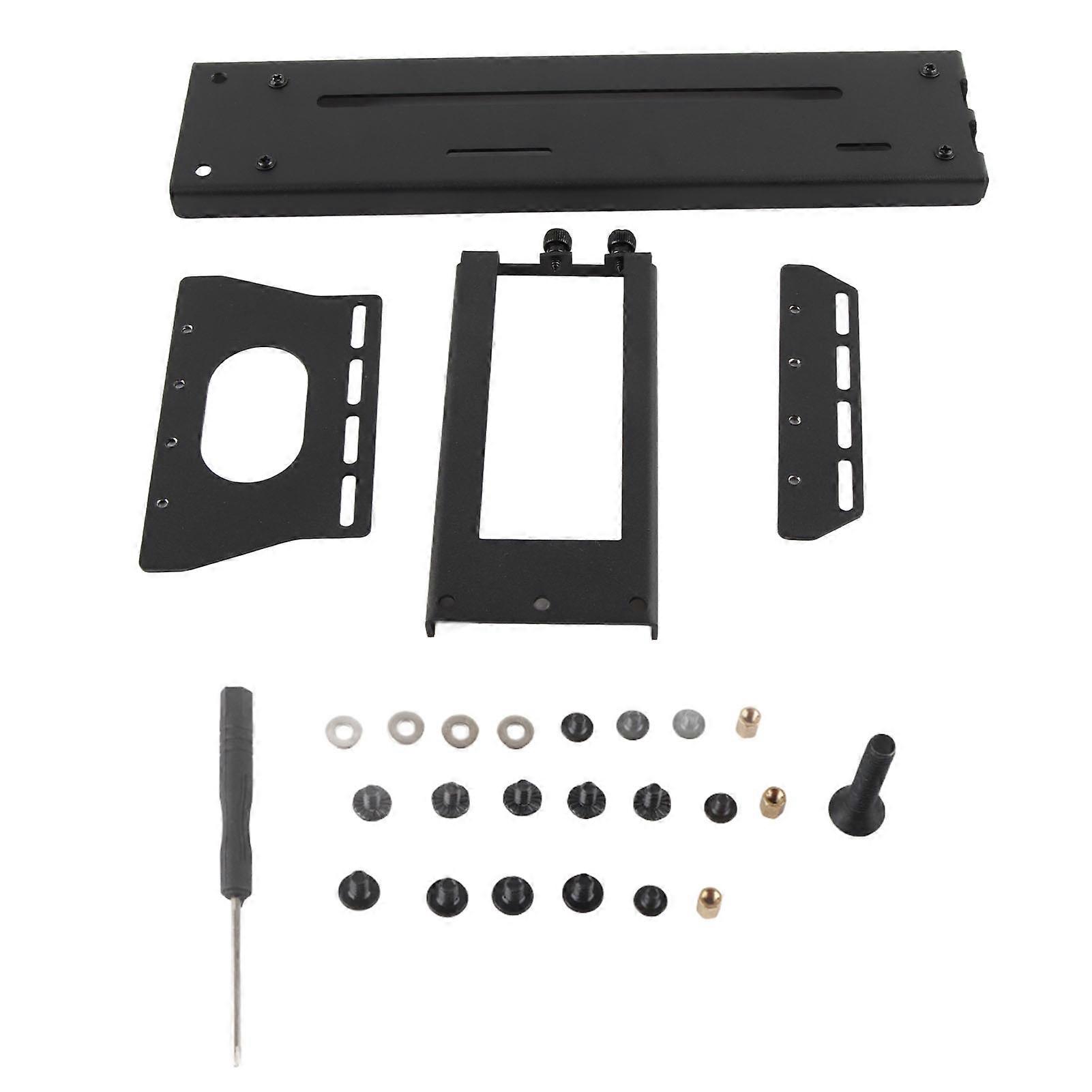 Vertical GPU Mount PCI E 3.0 X16 Graphics Card VGA Support Bracket Holder for ATX PC Case 26x6.2x12.8cm / 10.24x2.44x5.04in