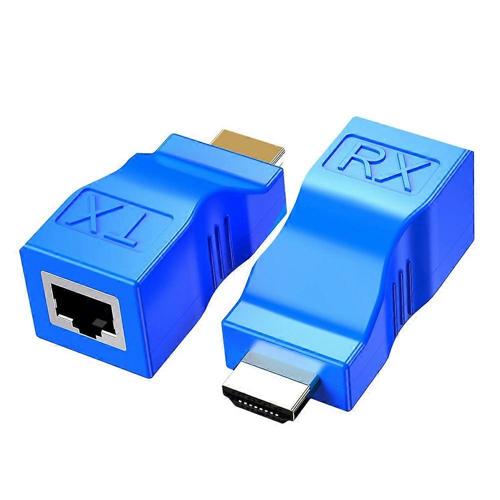 to RJ45 Network Repeater 2 PCS Extender Transmitter and Receiver Network