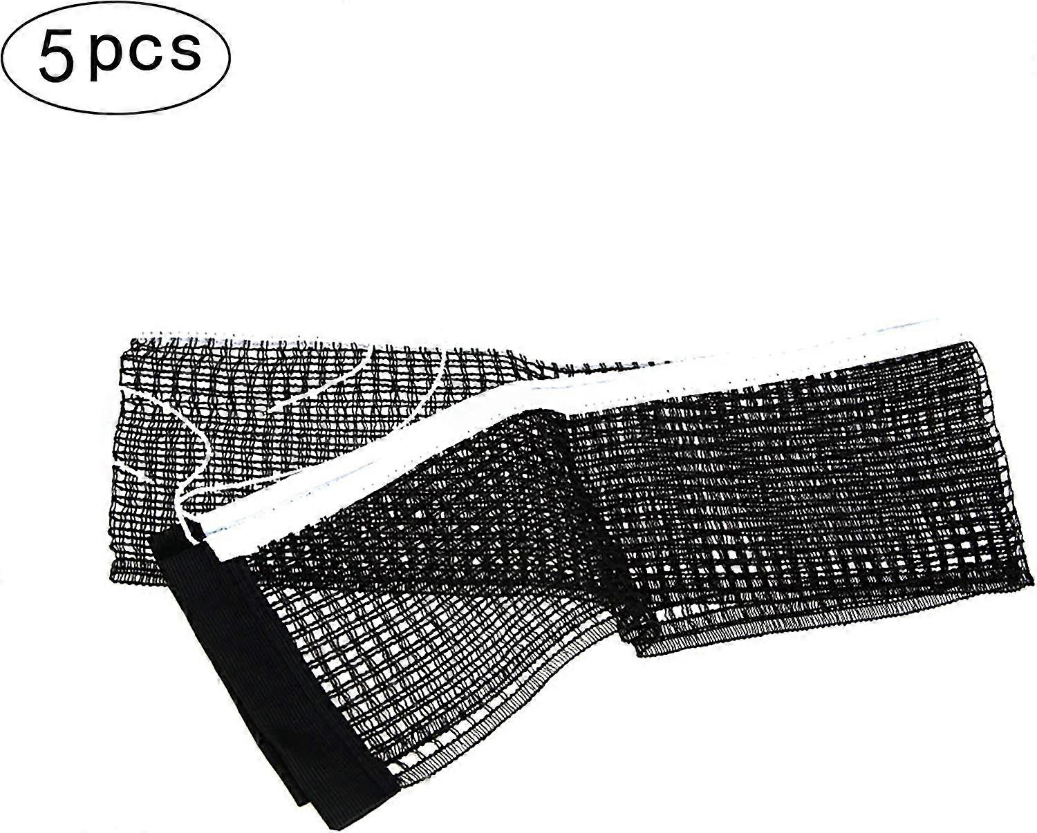 5 Pcs Professional Table Tennis Net Game Specific Table Tennis Net Single Net Without Stand Nylon Net/Replacement Accessories for Ping Pong, 180 * 14c
