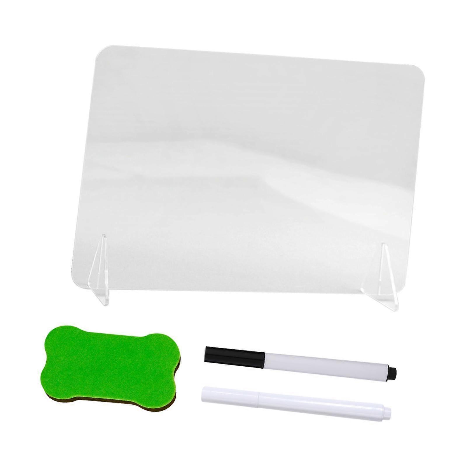 Acrylic Dry Erasable Board Decorative Message Board for School Office Classroom