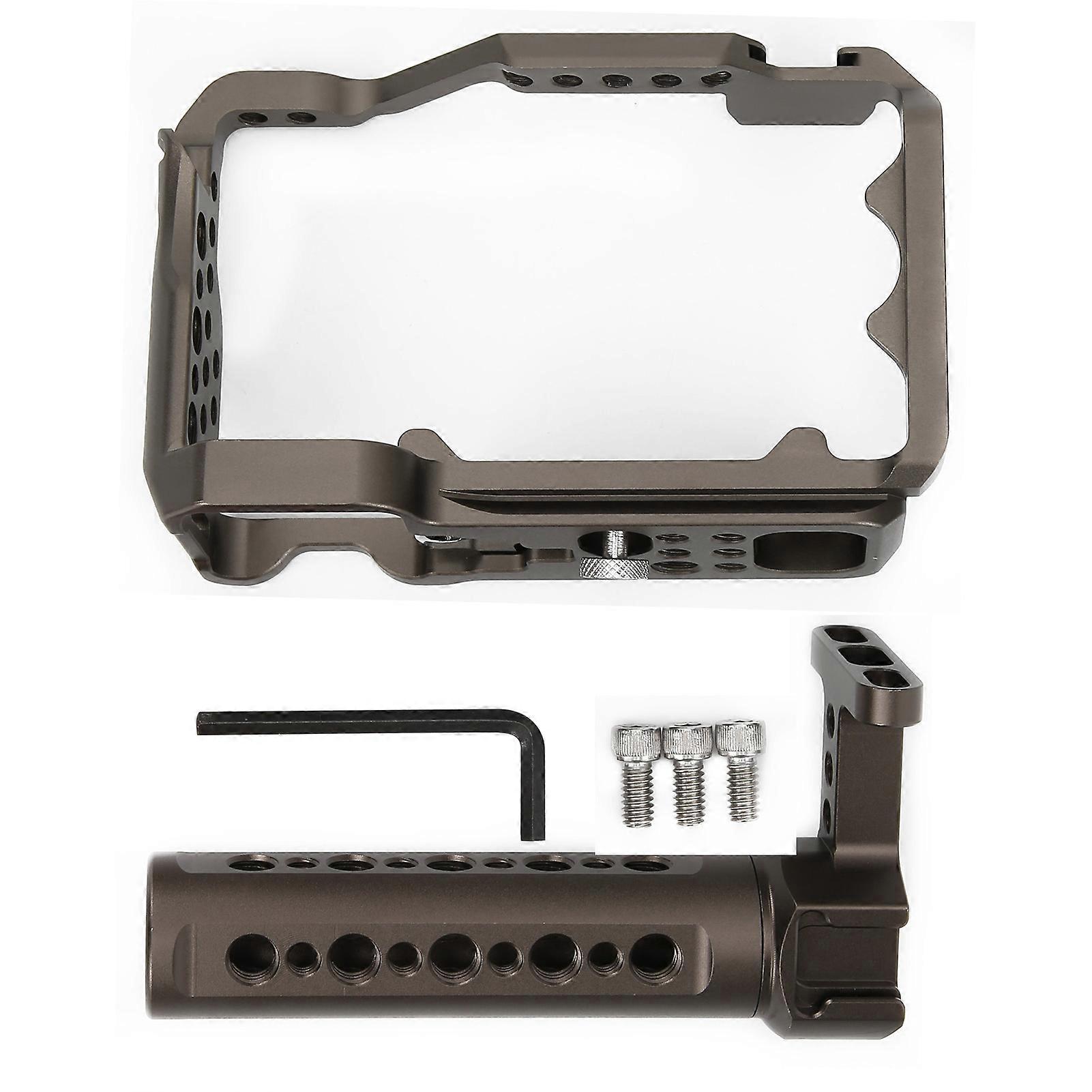 metall kamera bur topp håndtak grep multifunksjonell topp håndtak grep erstatning for Sony A7C