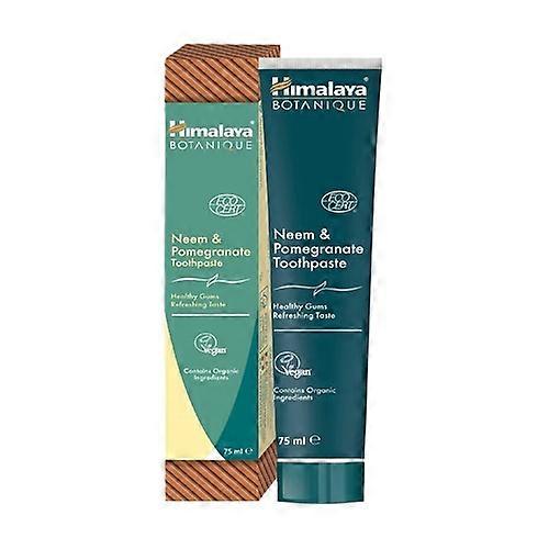 Botanique Neem & Pomegranate Ecocert Toothpaste 75 ml