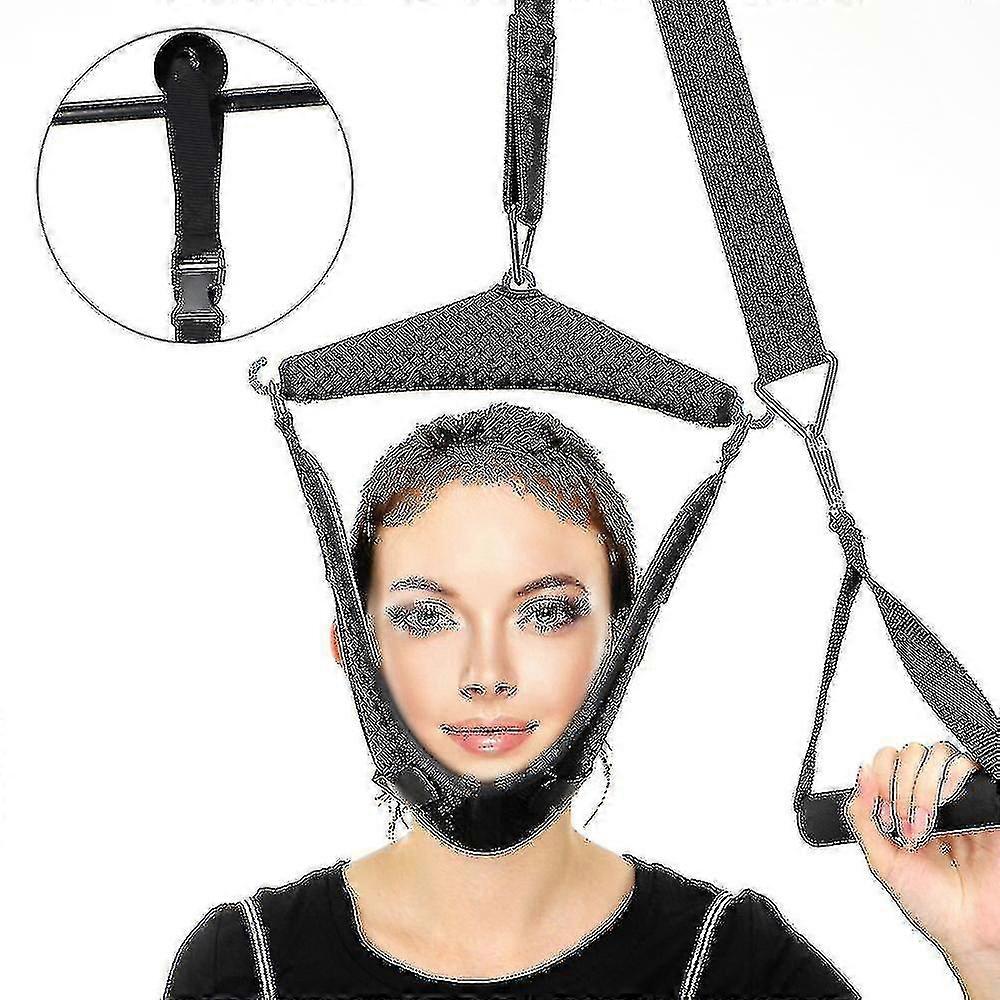 Portable Neck Lift Strap For Home Hanging Cervical Traction Orthotics