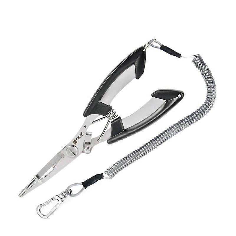 Small Fishing Pliers Scissors Braid Cutters Lightweight Stainless