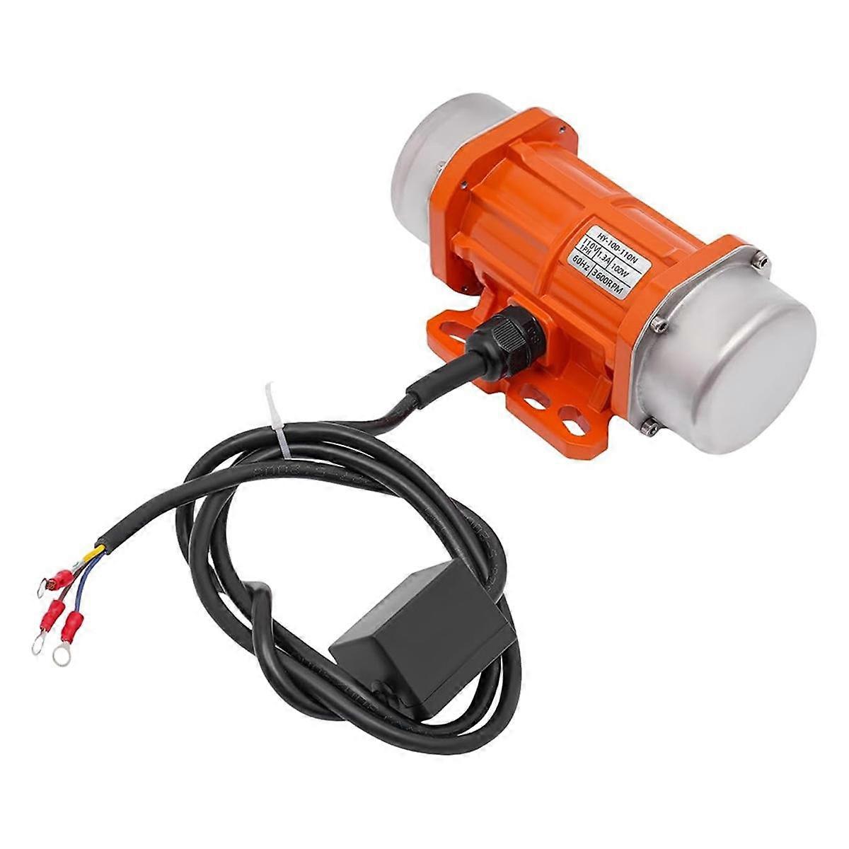 Electric Vibration Motor with 8 Mounting Holes,100W Free Standing Concrete for Mining Metallurgy Co