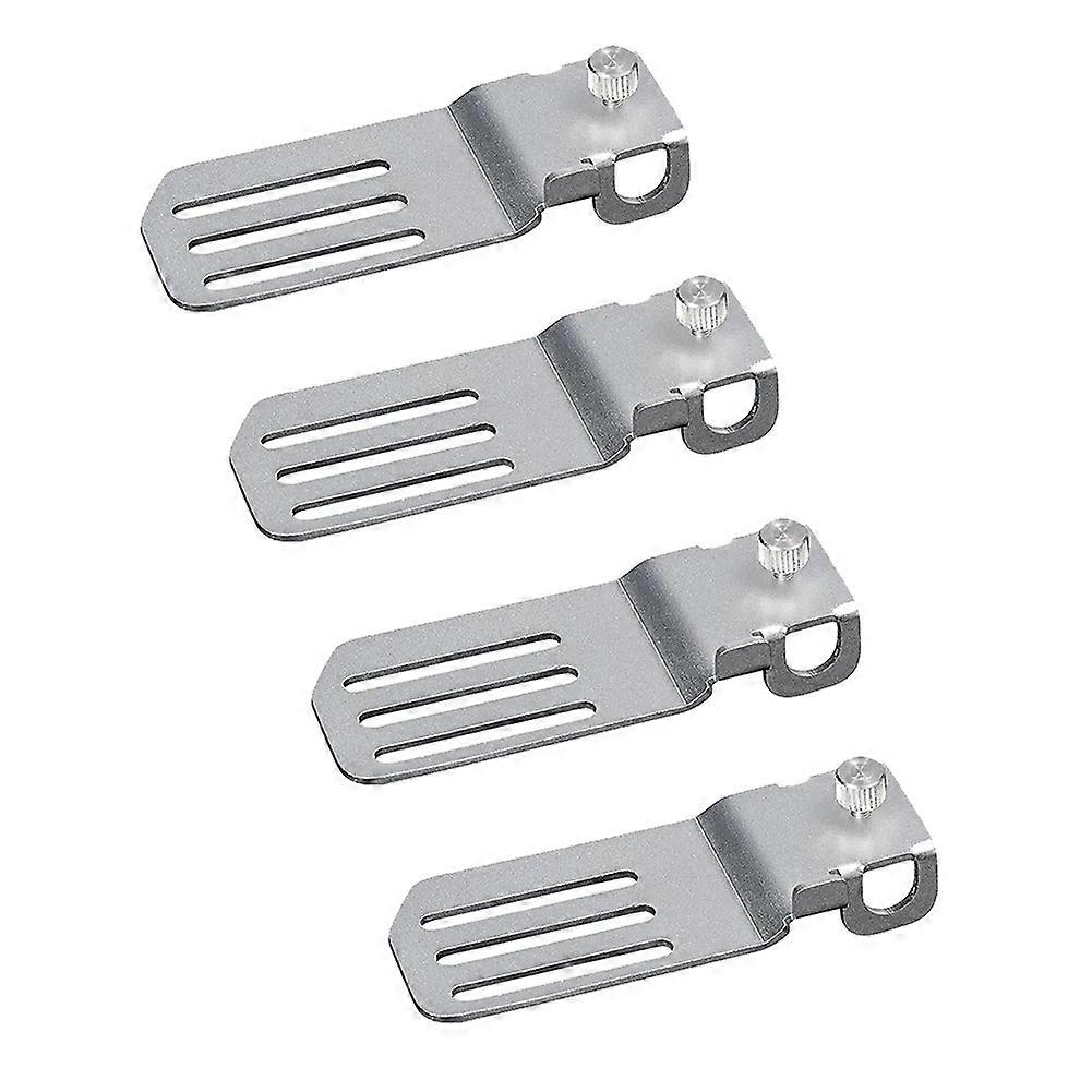 4PCS Tape Measure Locator Measuring Tape Clip Measure for Edge Fringe Positioning Corner Clamp Flex