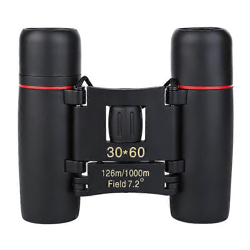 30x60 Telescope,Red Coated Mini Binoculars Outdoor