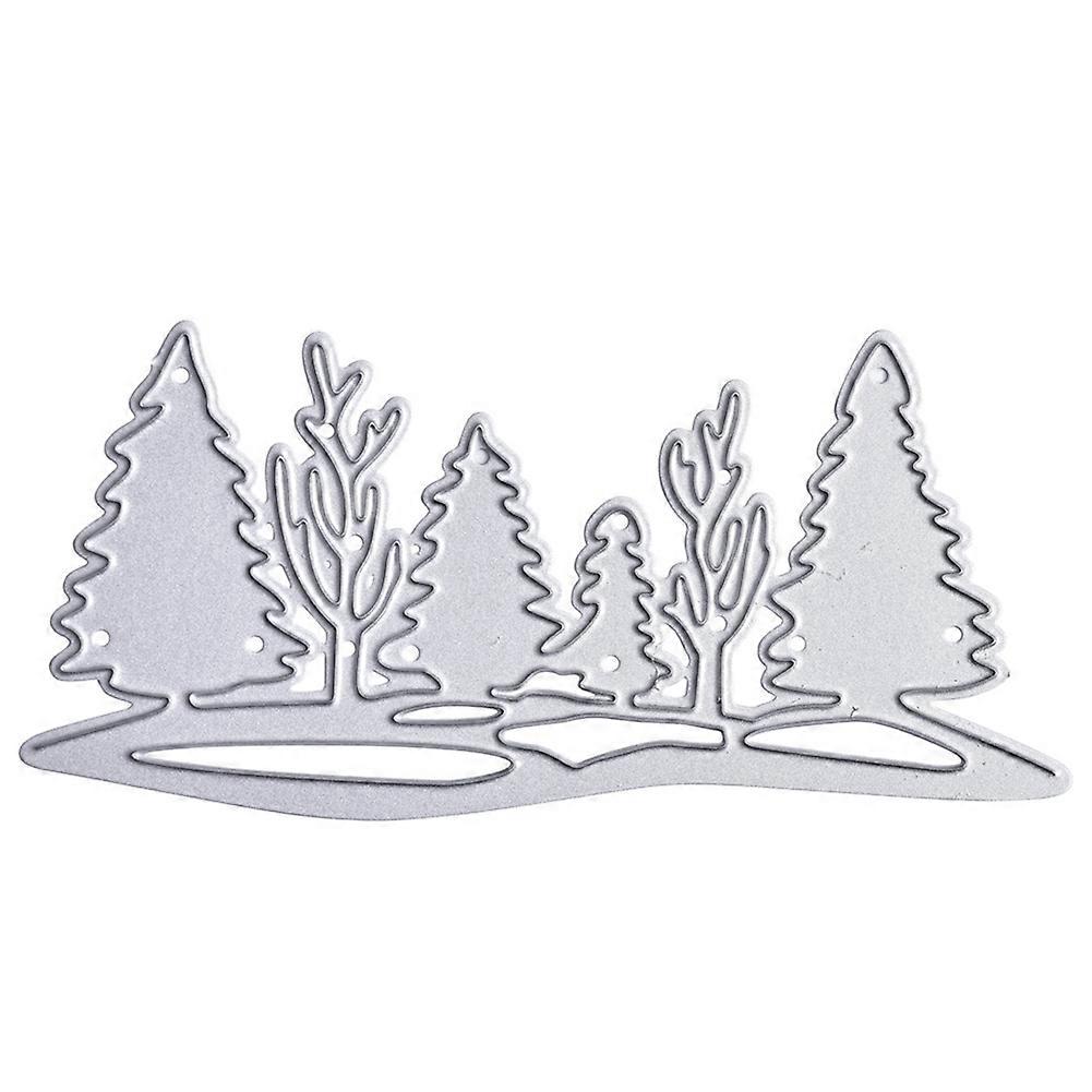 Christmas Tree Cutting Die Scrapbook Emboss Mold Paper Cards Making Album Decor