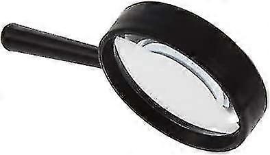 2 Pieces Hand Held 3x Magnifier Magnifying 60mm Reading Glass For Reading