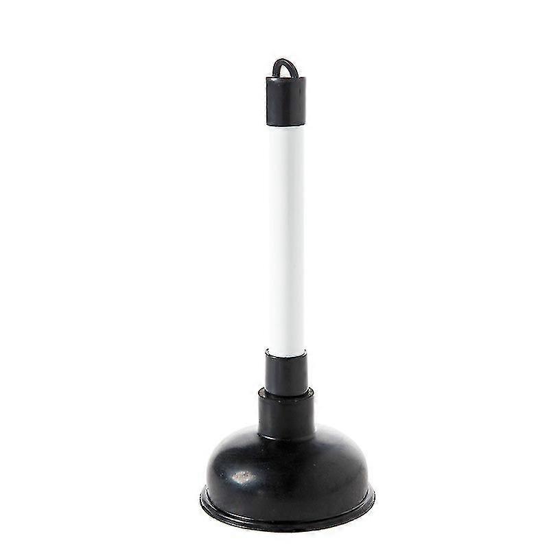 Powerful Sink Plunger Heavy Duty Sink Unclogging Plumbing Tool With 22.5cm (9") Handle And 10cm (4") Rubber Suction Cup For Toilets, Kitchen Sinks, Sh