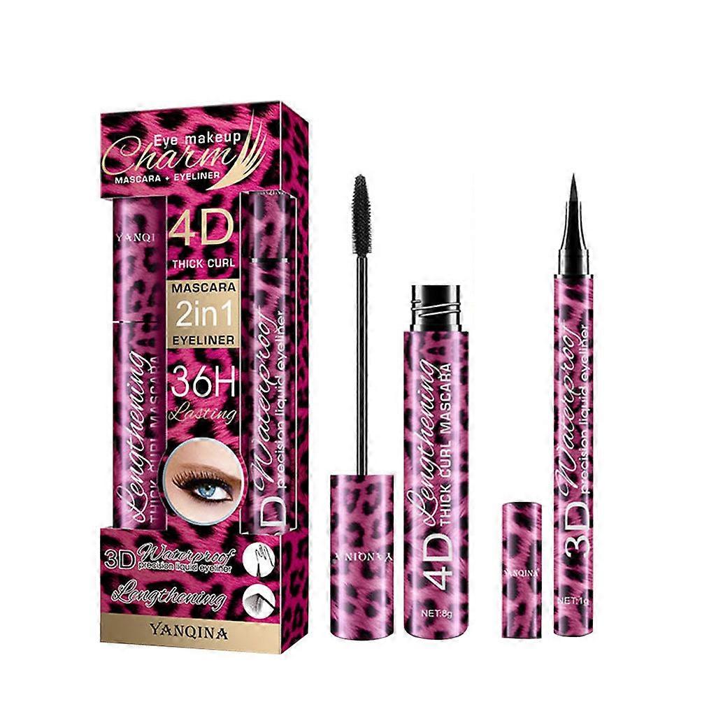 Leopard Eyeliner Pen+eye Black Suit Waterproof