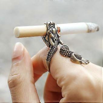 vintage finger cigarette holder Cigarette Holder Ring Finger Cigarette Holder Ring Vintage Cigarette Holder  Ring Smoker Cigarette Holder Ring Gift