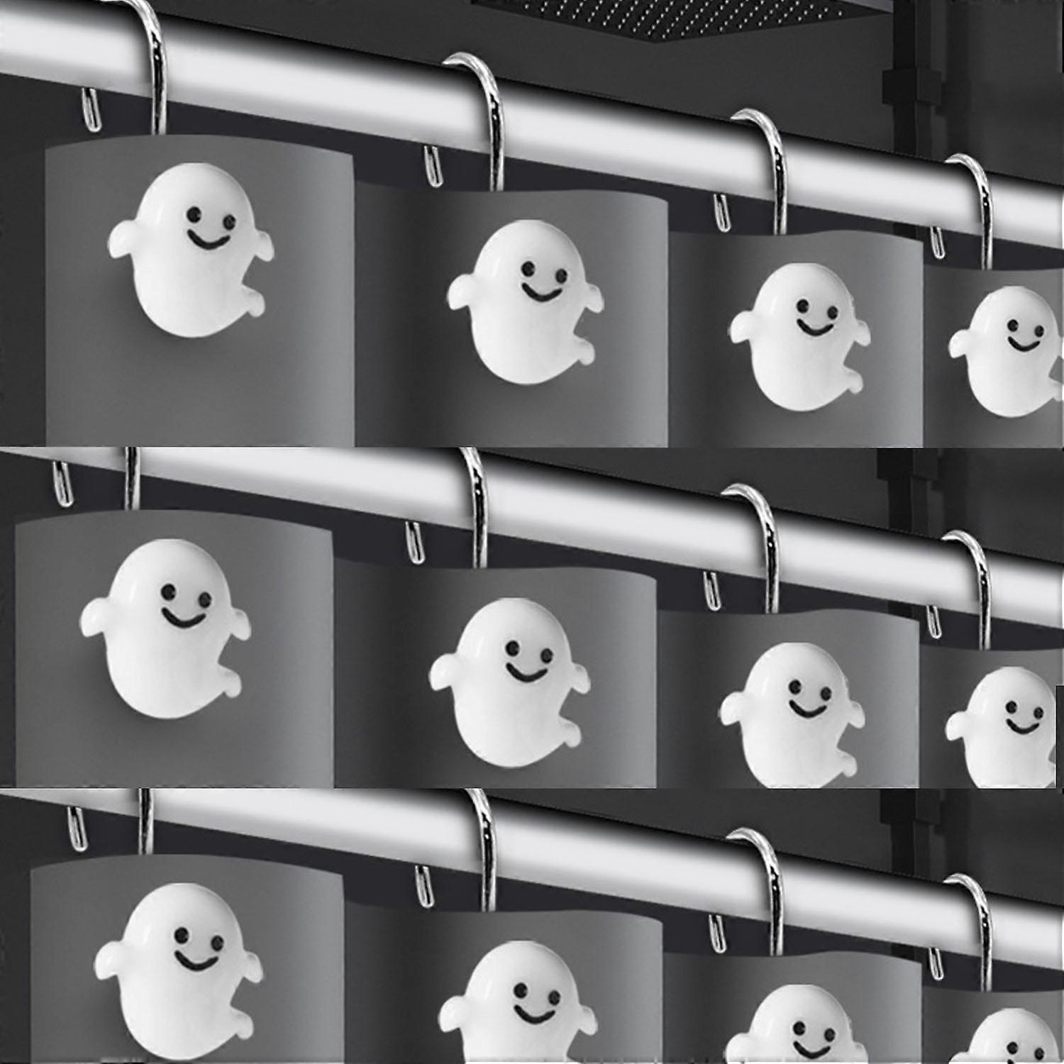 12, Modern shower curtain hooks