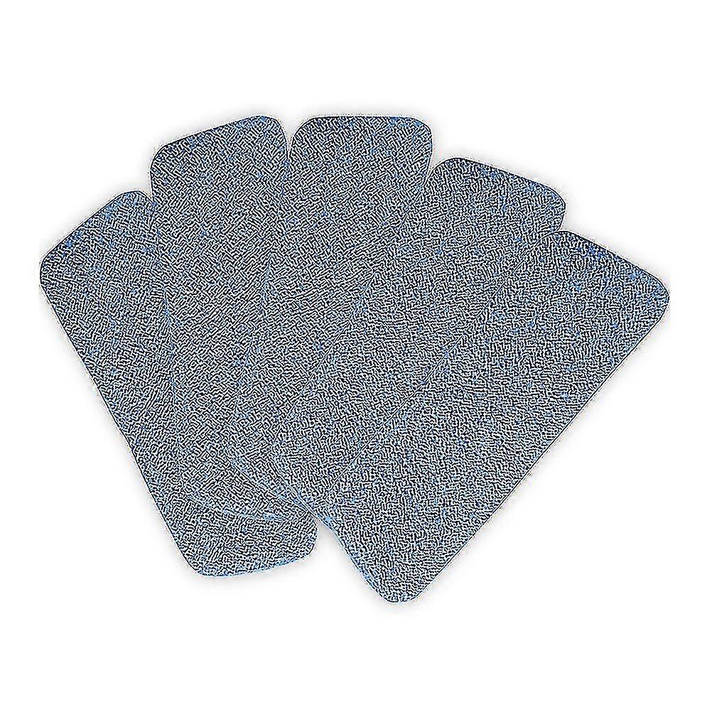 5pcs Microfiber Mop Pads Head Wet Dry Mops Replacement Refill