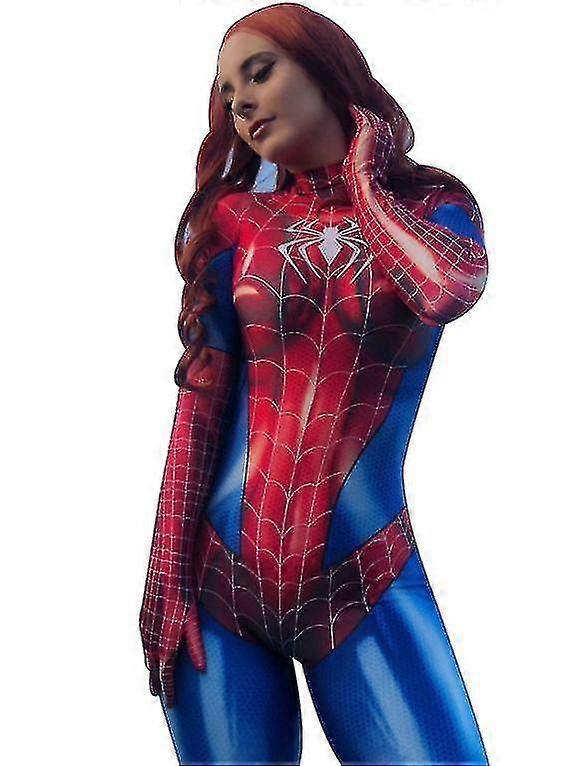 Women's Spider-Man, role-play adult costume, women's one-piece leotard