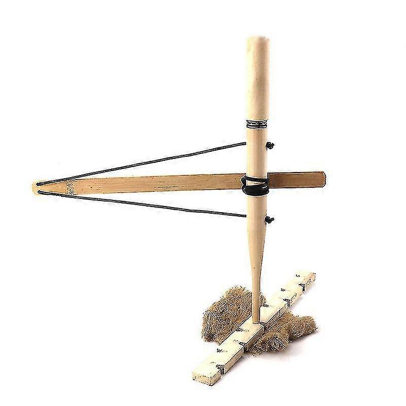 Bow Drill Kit Fire Primitive Wood Survival Practice Friction Fire A