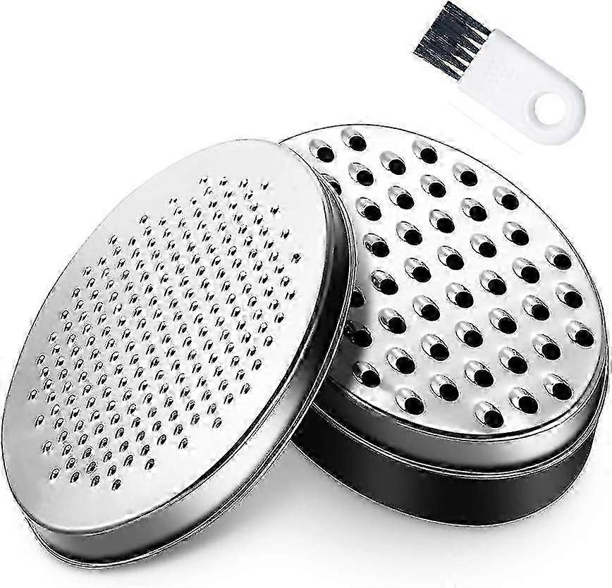 Cheese Grater with Food Storage Container and Lid Vegetable Chopper,Perfect use in Hard Parmesan or 