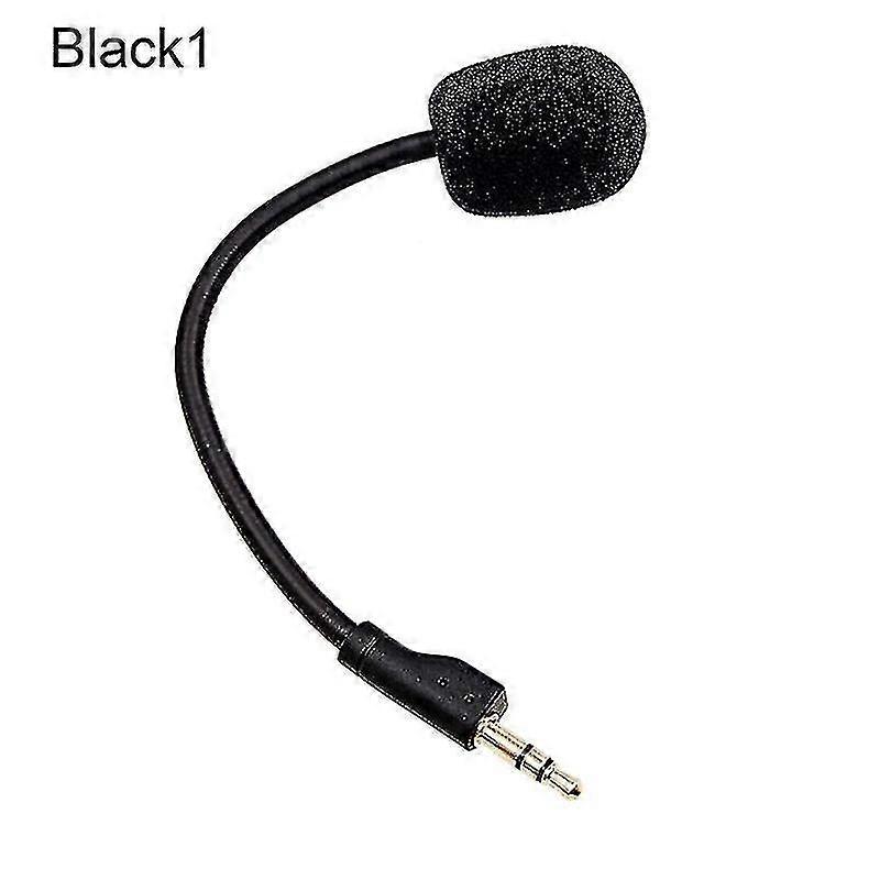 Headset Microphone Plug Play Replaceable Flexible 3.5mm Omnidirectional Gaming Headphone Microphone Compatible Logitech-g Pro X [JKW]