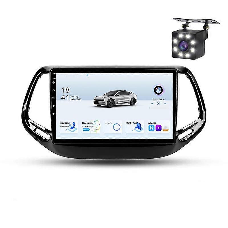 Car Radio Android For Jeep Compass 2 MP 2016 - 2018 Auto Multimedia Player GPS
