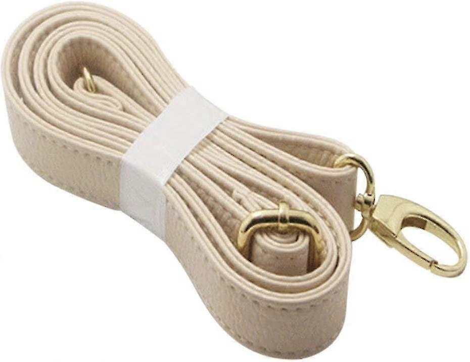 Adjustable Shoulder Bag Strap, Universal Replacement Strap, Leather, Crossbody Bag(White)