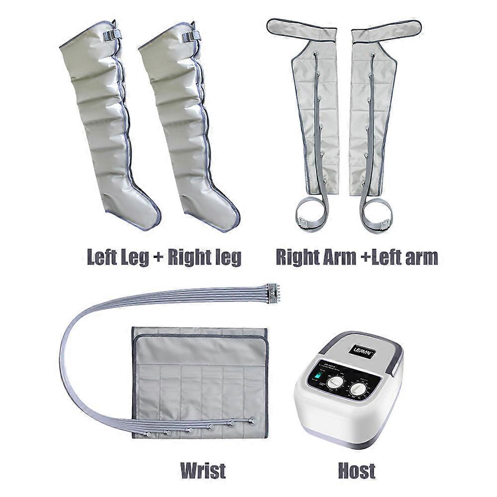 Luftkamre Kompression Massager Vibration Infrarød terapi Multifuction Ben Arm Talje Pneumatisk Luft Wraps Slap af Smertelindring