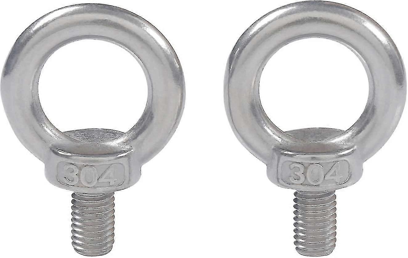 Eye Bolt 304 Less Steel Thread 10pcs
