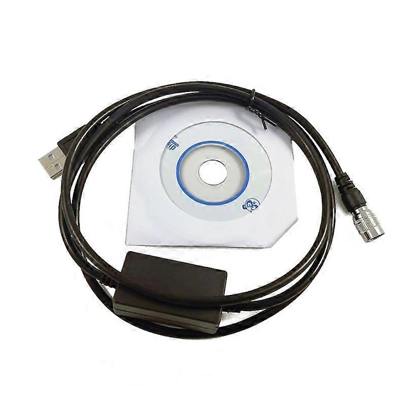 USB Data Download Cable for Windows 7 8 10 For Topcon Sokkia Gowin Total Station