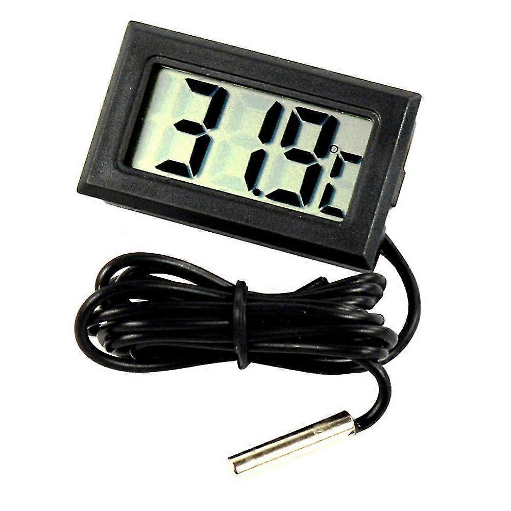 Indoor Outdoor Fridge Lcd Digital Thermometer Probe Sensor Temperature Meter