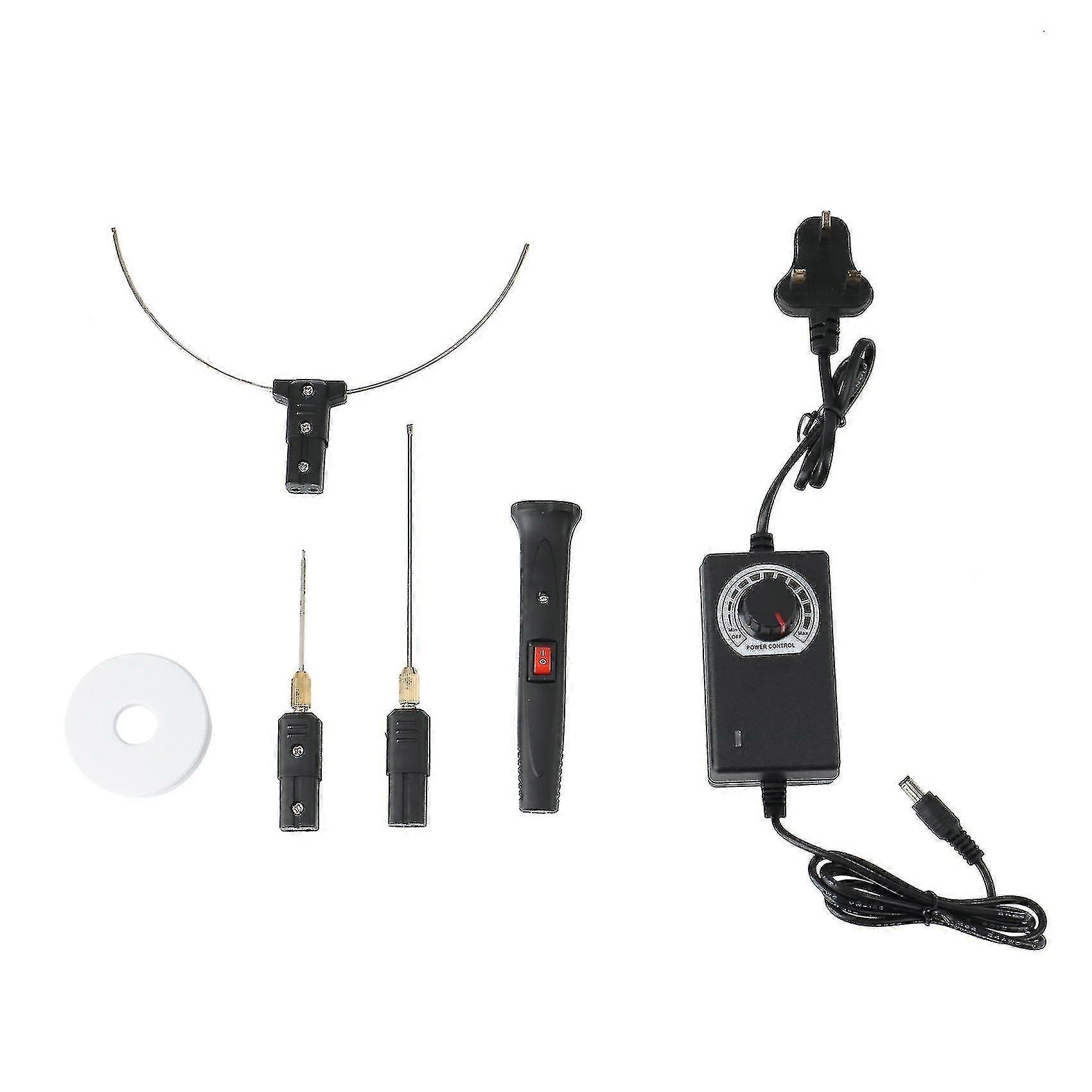 Three In One Temperature Adjustable Foam Cutter Plastic Uk Plug PXCL