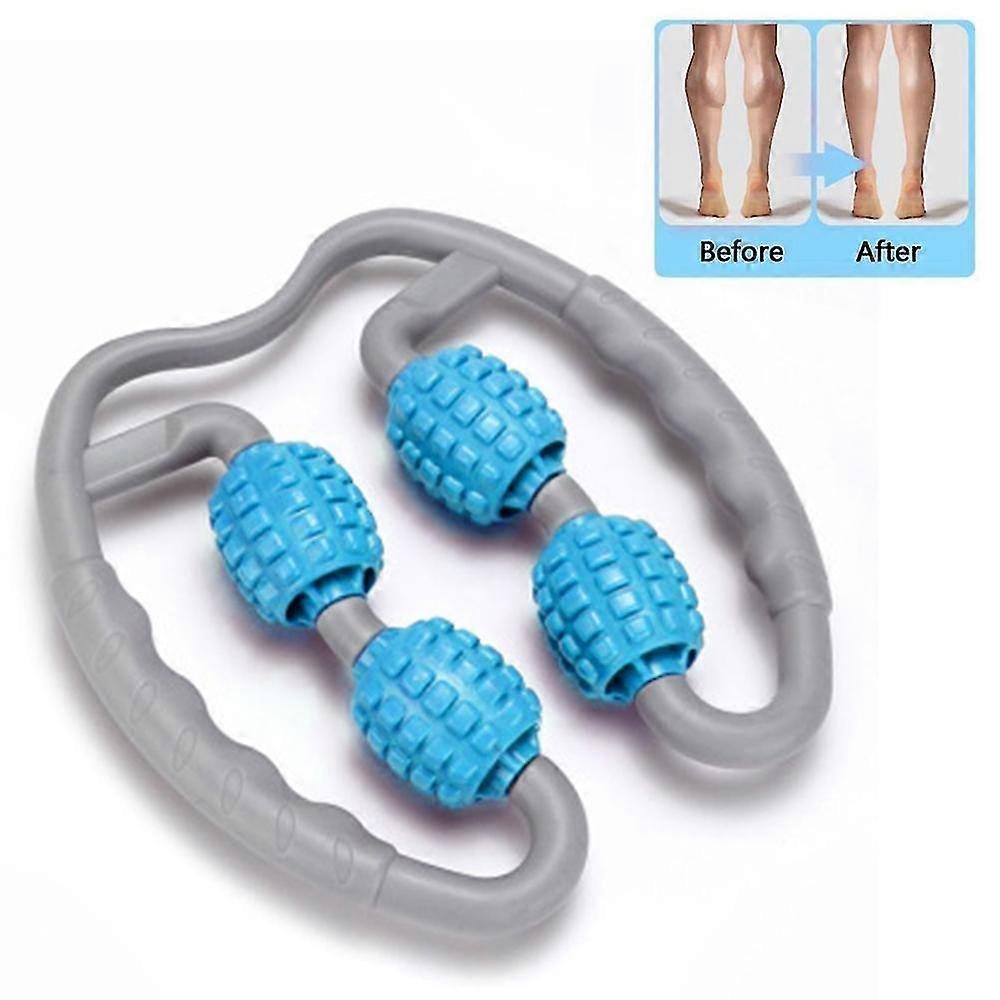 リングクランプレッグレッグマッスルマッサージリラクサーマッサージローラーストーブパイプフィットネス装備